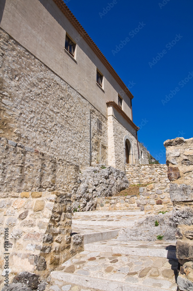 Rocca Duca di Poggiardo. Satriano di Lucania. Italy.