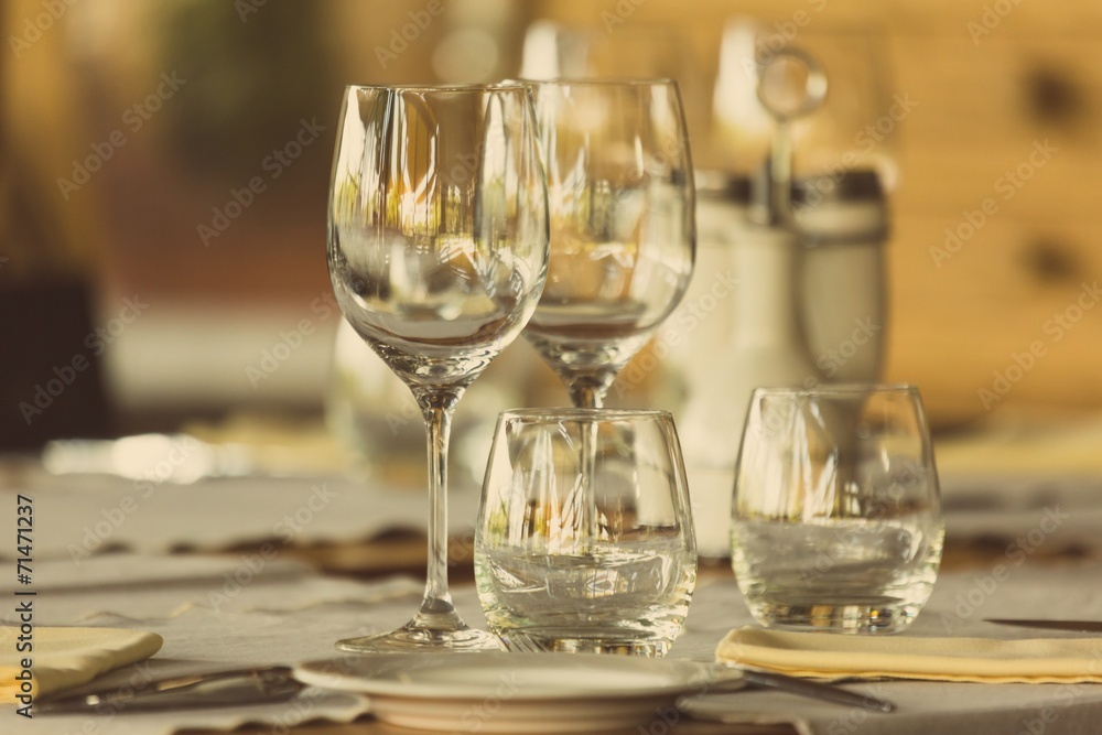 Elegant table set Elegant table set