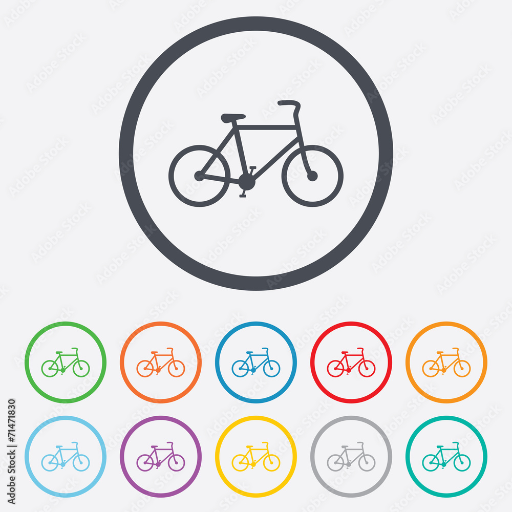 Bicycle sign icon. Eco delivery. Bicycle sign icon. Eco delivery.