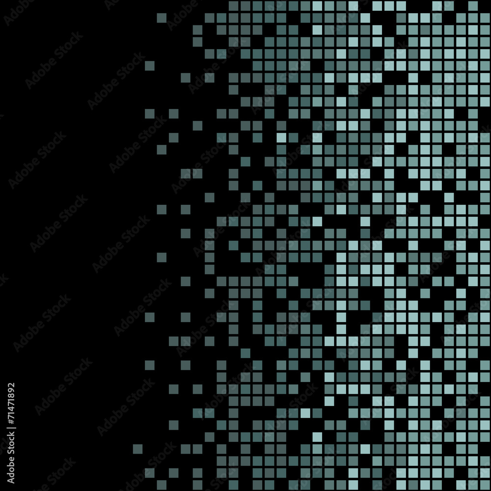 Pixel background over black Pixel background over black