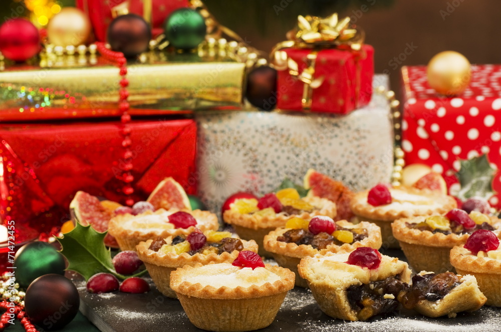 Christmas Mince Pies and Gifts