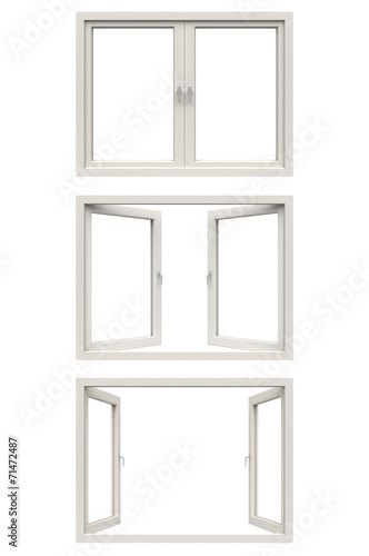 white window frame