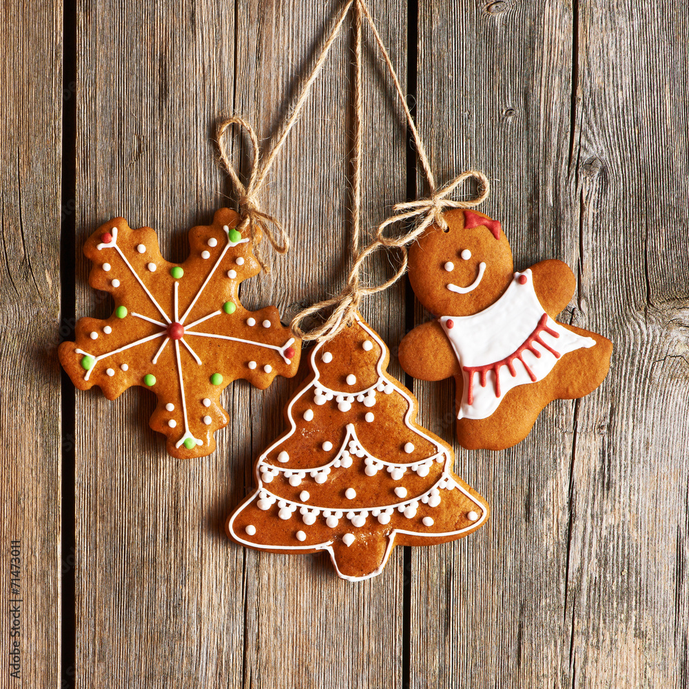Christmas homemade gingerbread cookies Christmas homemade gingerbread cookies