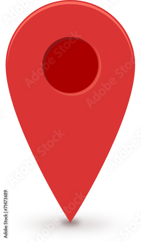 Map Marker (Flat Design)