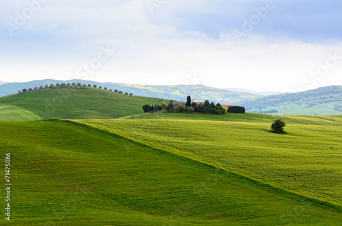 sunset Tuscany