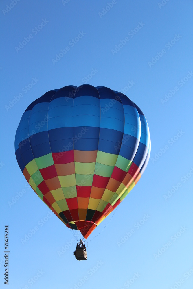 Naklejka premium Hot air balloons