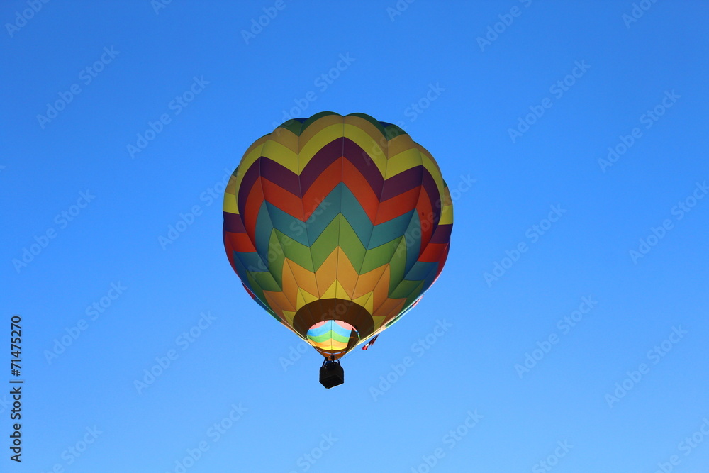 Naklejka premium Hot air balloons