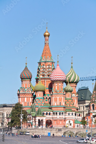 Moscow. Temple of Vasiliy Beatific (Pokrovsky is a cathedral)