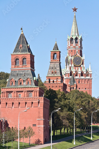 Moscow. Kremlin. Konstantino-Eleninskaya, Nabatnaya, Tsarskaya a