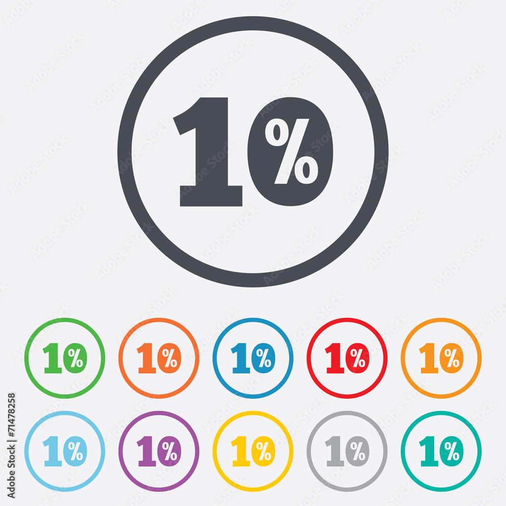10 percent discount sign icon. Sale symbol. 10 percent discount sign icon. Sale symbol.