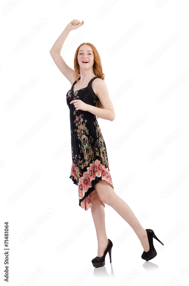 Woman in fashion clothing concept Woman in fashion clothing concept