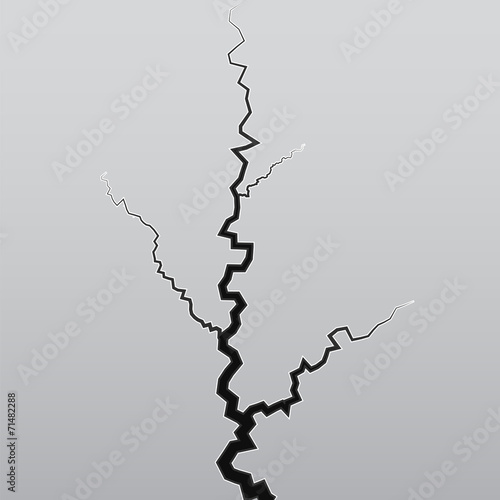 Earth Crack vector