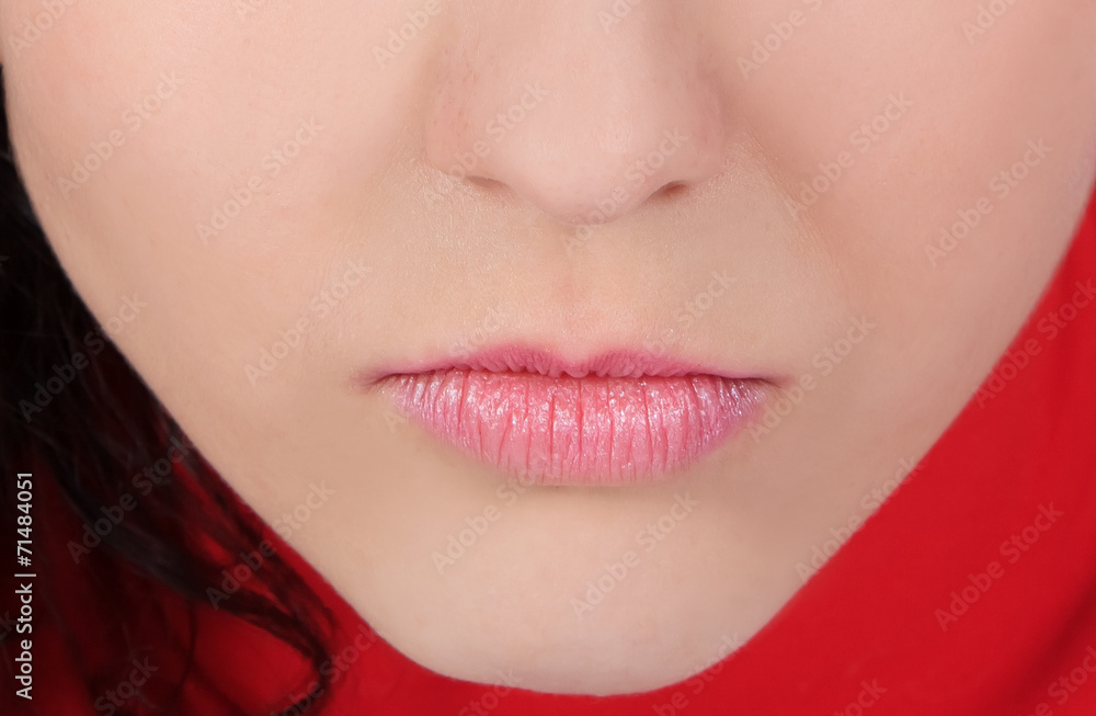 Portrait close up of young beautiful woman Portrait close up of young beautiful woman