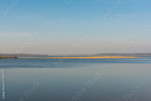 Muldestausee bei Pouch in Sachsen-Anhalt