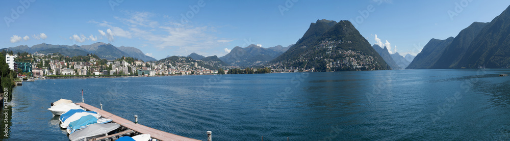lake and Lugano