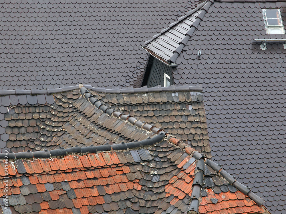 Hausdach StockFoto Adobe Stock