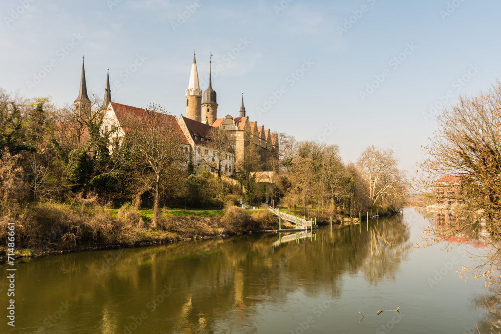 Schloss Merseburg im Frühjahr