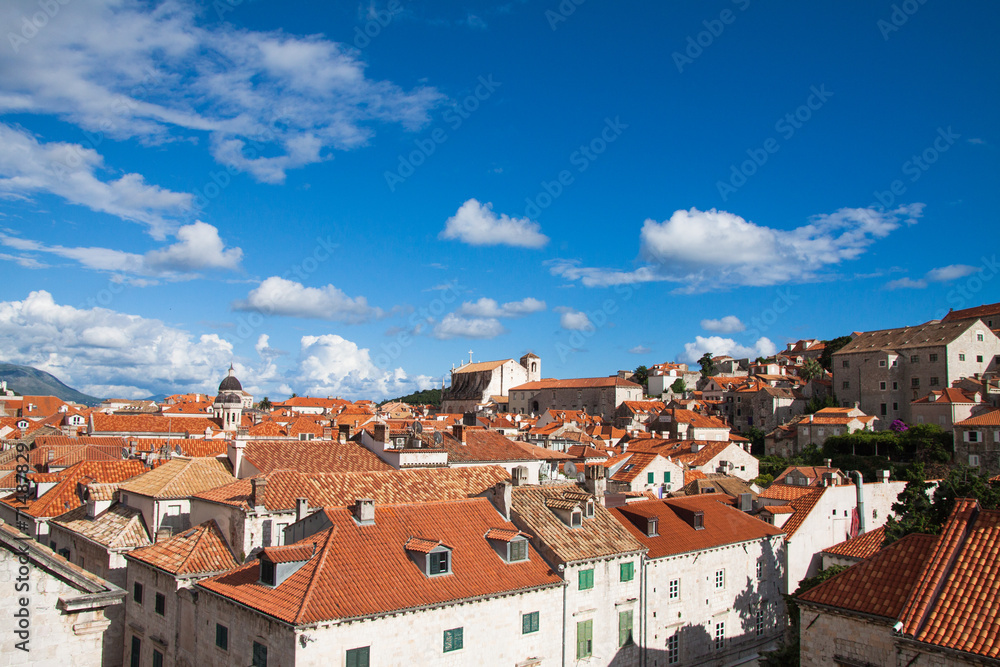 Old city roofs