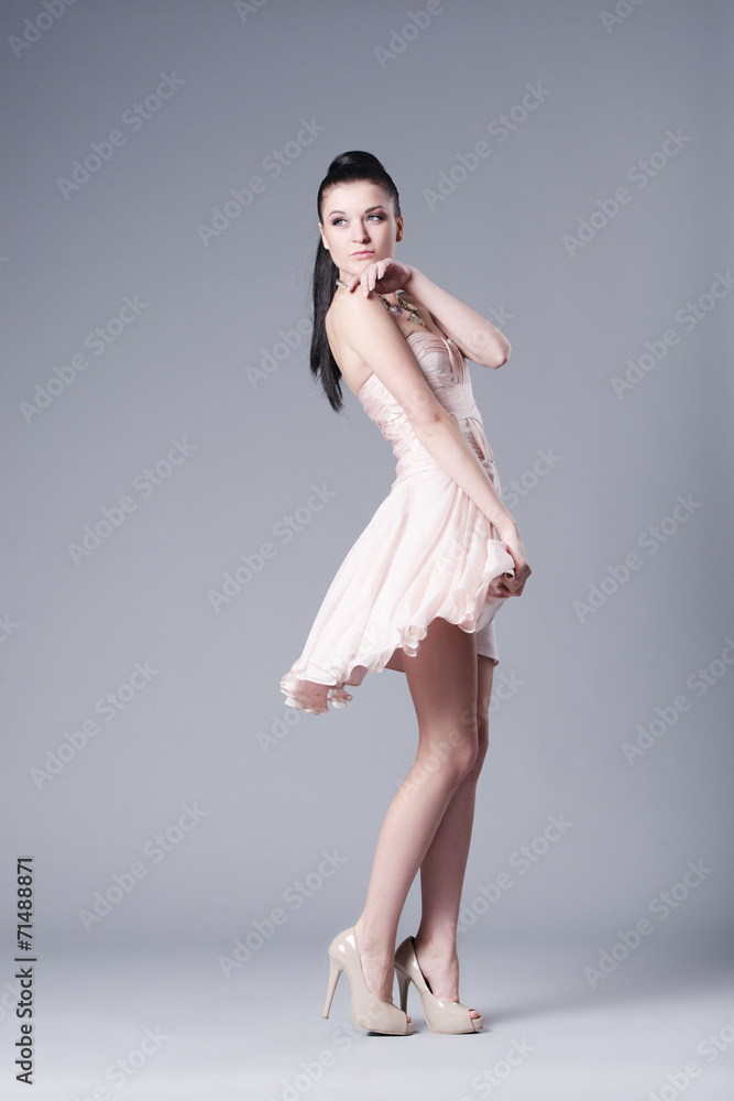 beautiful girl in studio posing beautiful girl in studio posing