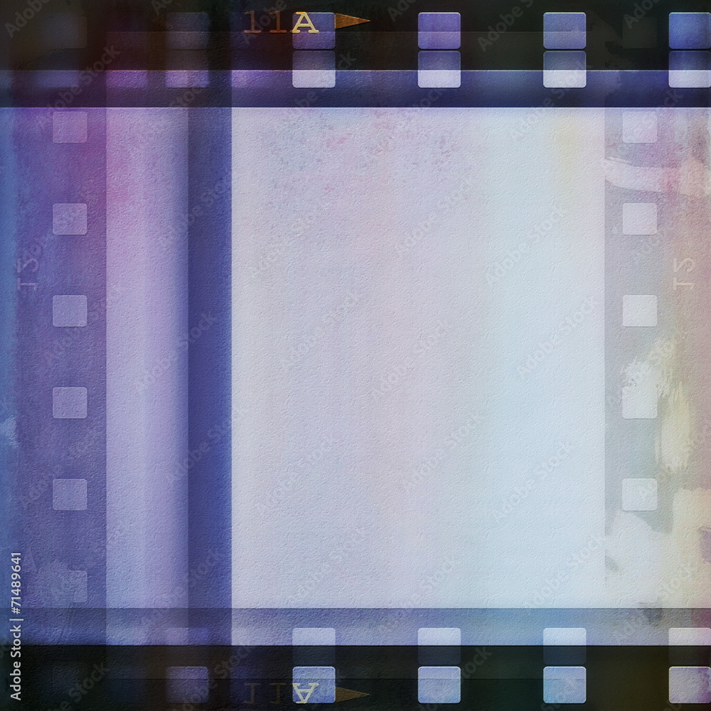 Obraz premium old grunge film strip background