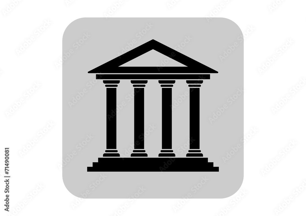 Historical building icon Historical building icon