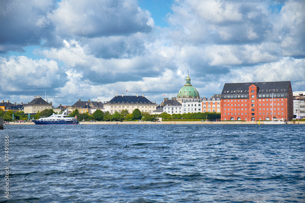 Fototapeta premium The Larsens Plads in Copenhagen.