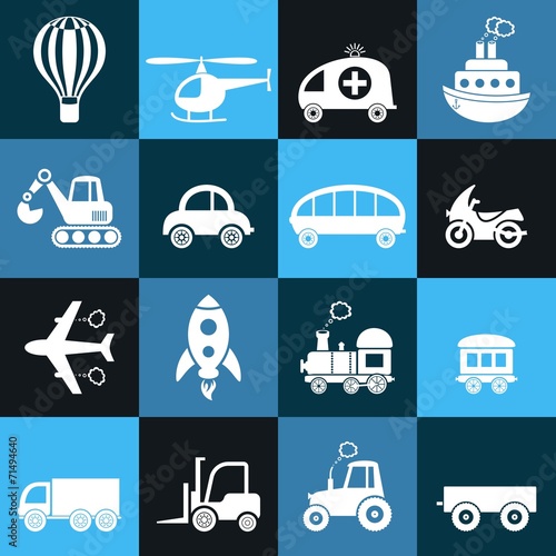 Transport icons