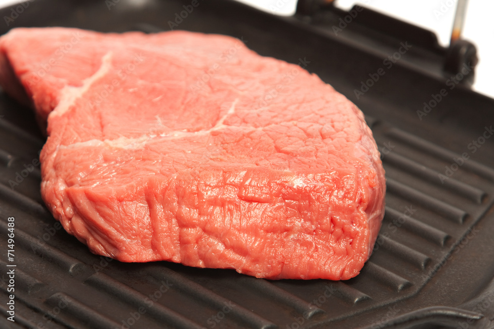 Fresh beef on the grill Fresh beef on the grill
