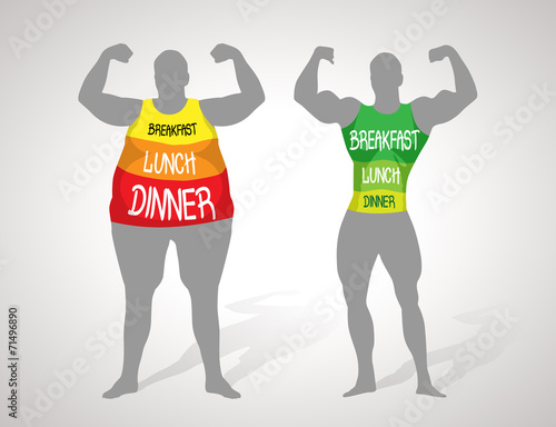 Fat and slim 1