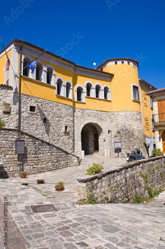 Fototapeta Naklejka Na Ścianę i Meble -  Loreti Palace. Satriano di Lucania. Italy.