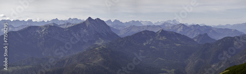 alpenpanorama vom hinteren sonnwendjoch aus gesehen © Svenni