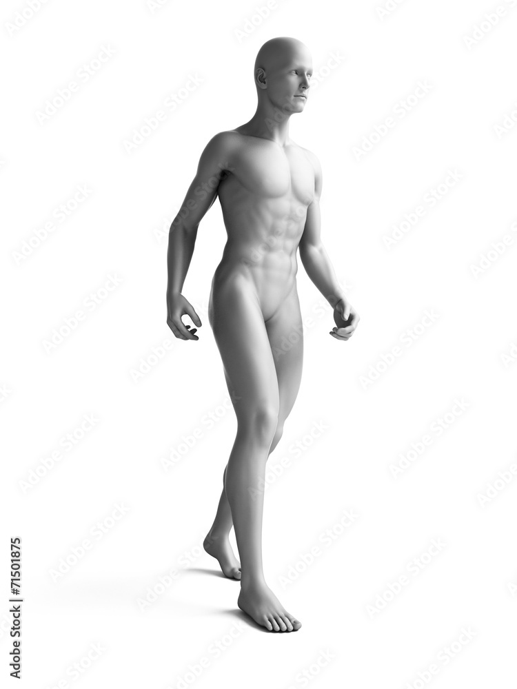 Fototapeta premium 3d rendered illustration of a white man