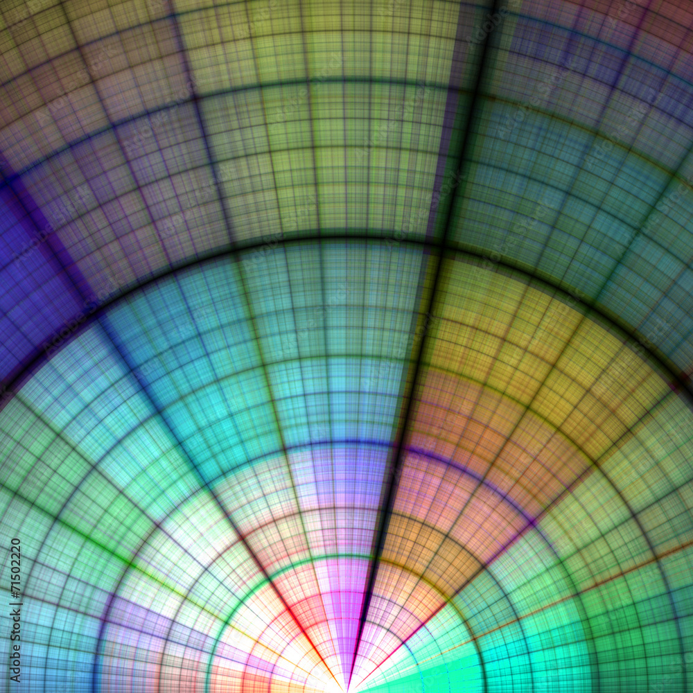 Obraz premium Abstract radial background