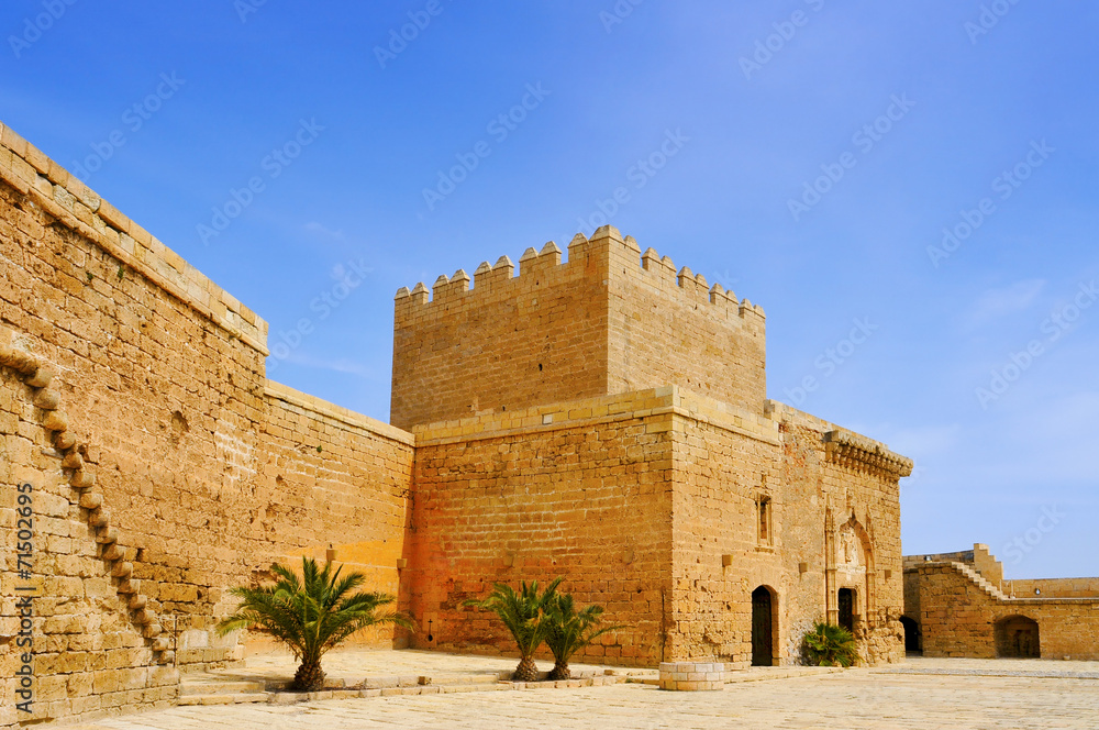 Alcazaba of Almeria, in Almeria, Spain - obrazy, fototapety, plakaty 