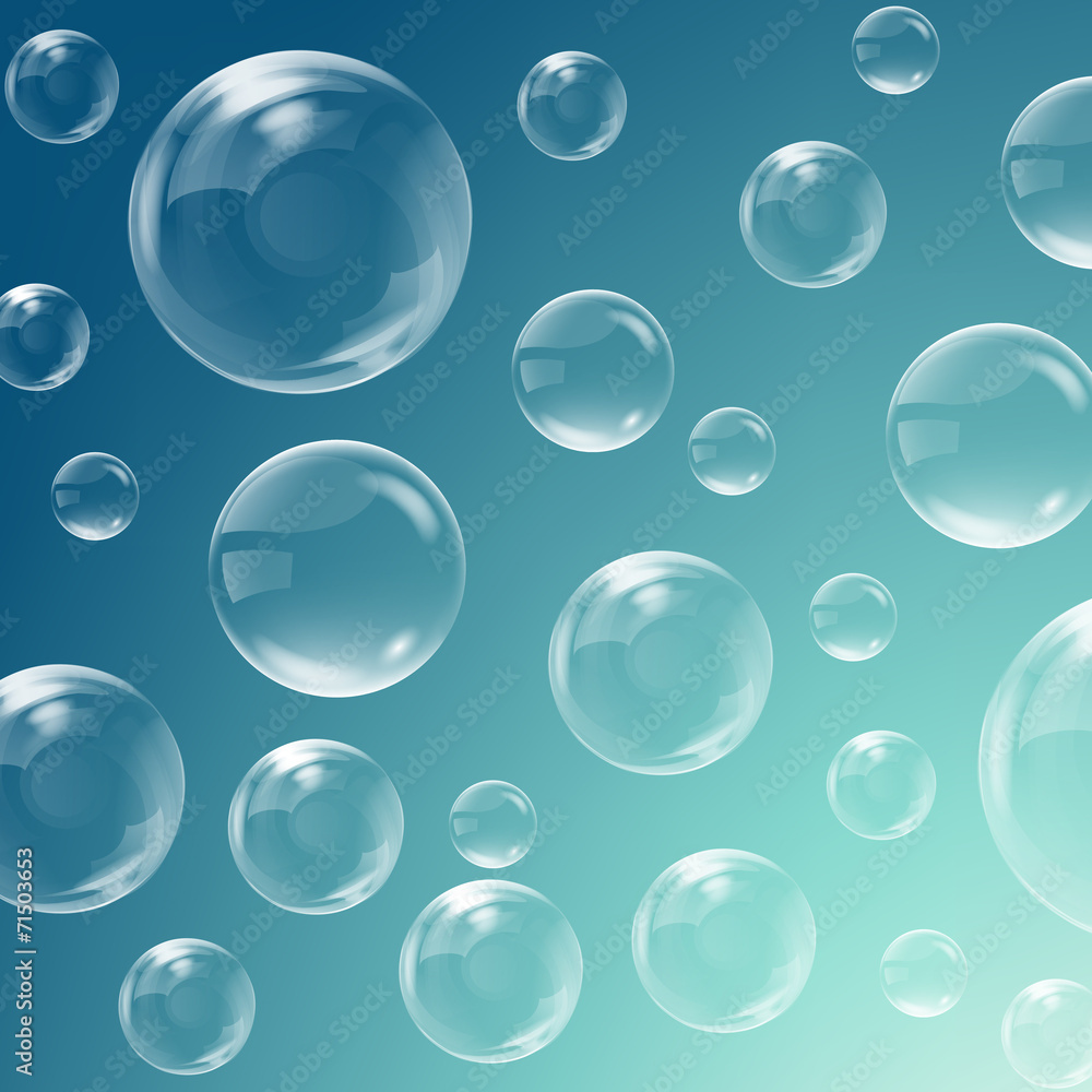 Bubbles background Bubbles background