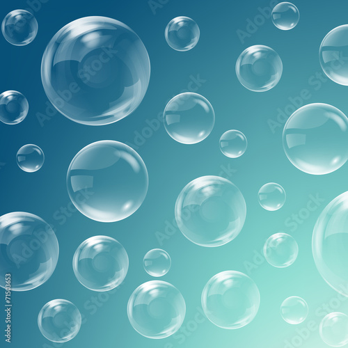 Bubbles background