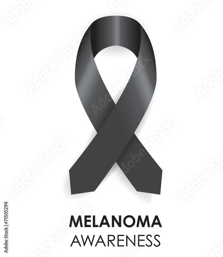 melanoma ribbon