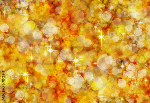 Christmas golden background.  © Swetlana Wall