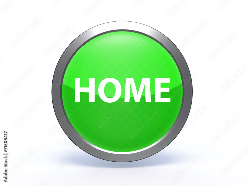 home circular icon on white background home circular icon on white background