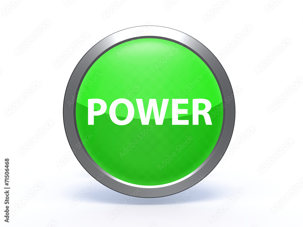 power circular icon on white background power circular icon on white background