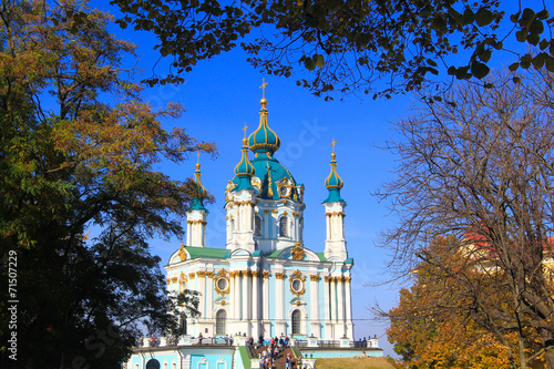 saint andrew's church in kiev