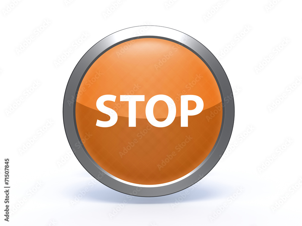 stop circular icon on white background stop circular icon on white background