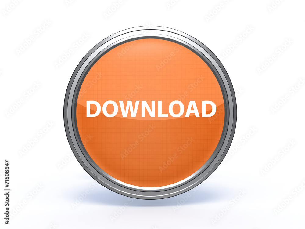 download circular icon on white background download circular icon on white background