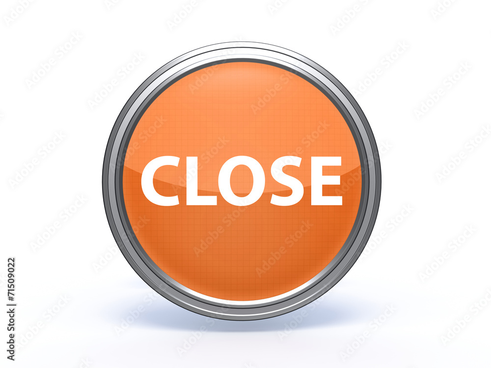 close circular icon on white background close circular icon on white background