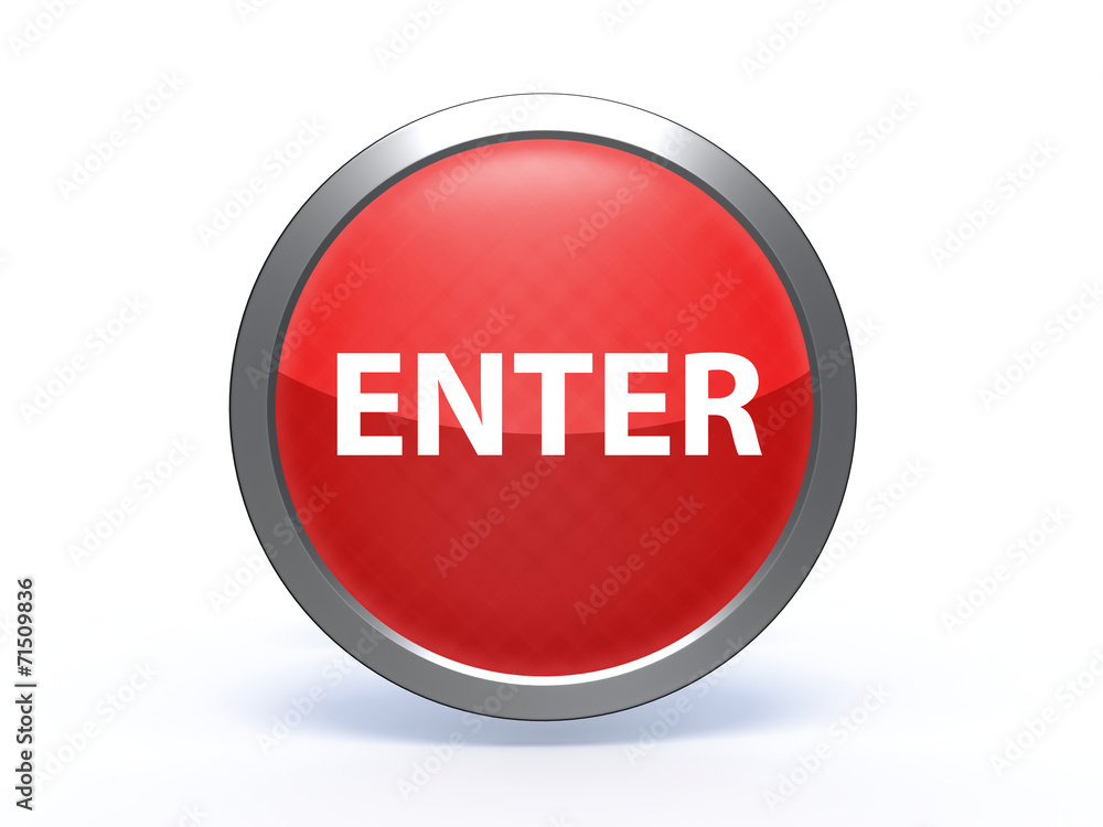 enter circular icon on white background enter circular icon on white background