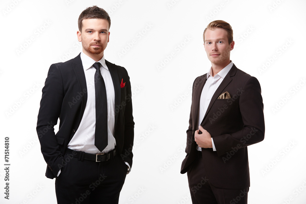 two businessman in negotiations two businessman in negotiations