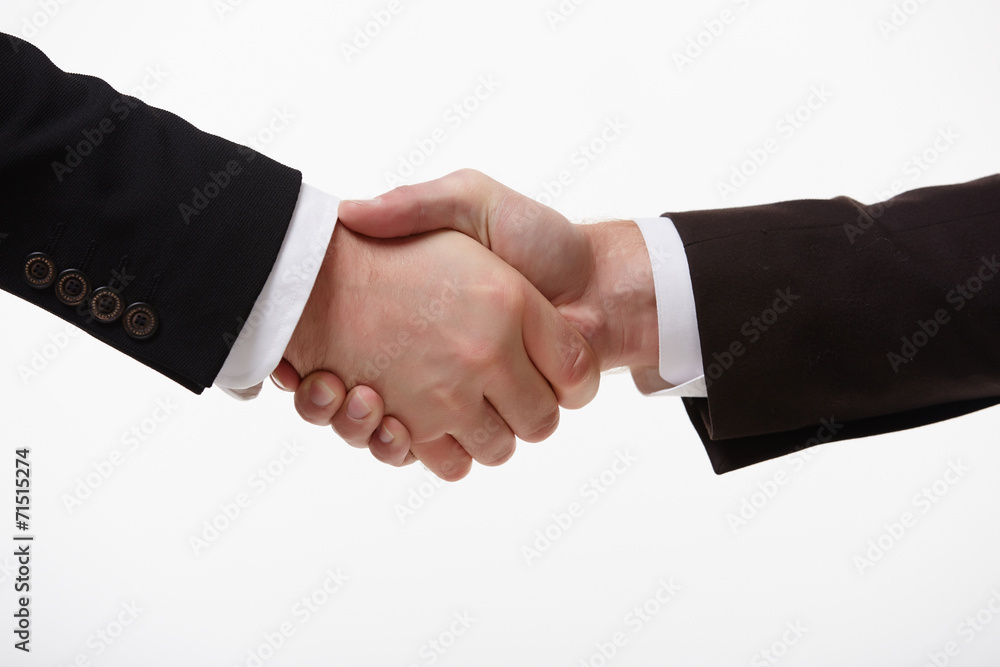 handshake of two businessmen fore handshake of two businessmen fore