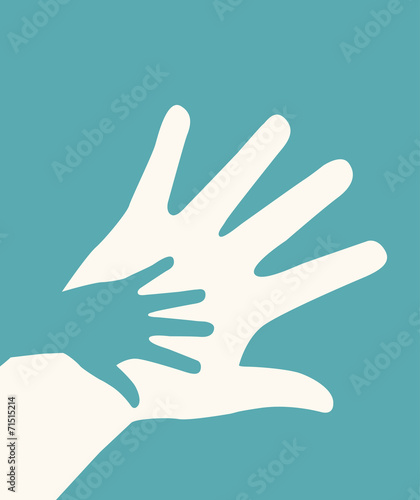 hands helping design