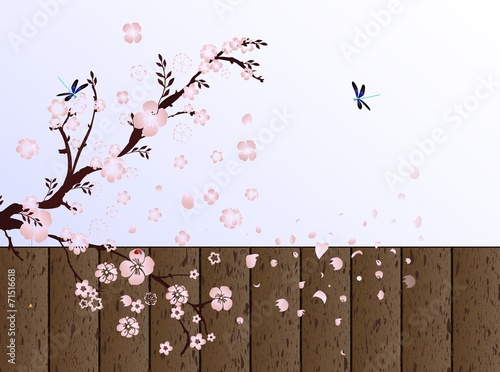 cherry pink blossom