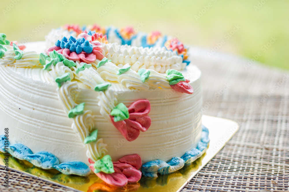 Wonderful birthday cake